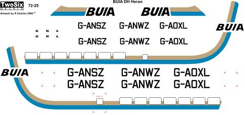 De Havilland Heron (BUIA)  72-25