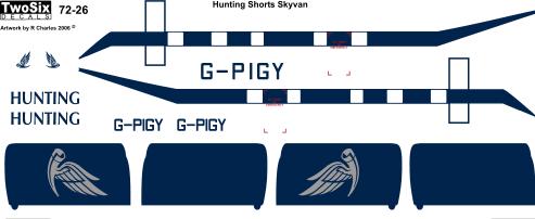 Short Skyvan (Hunting) 72-26