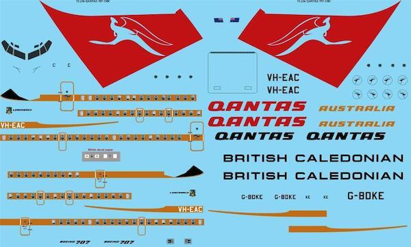 Boeing 707-338C (Qantas V-Jet)  72-267