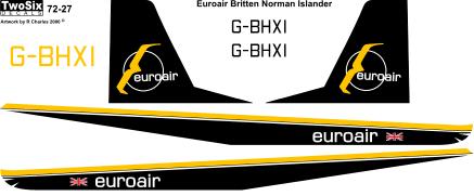 BN-2A Islander (Euroair) 72-27