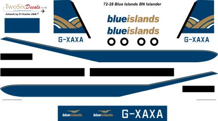 BN-2A Islander (Blue Islands)  72-28