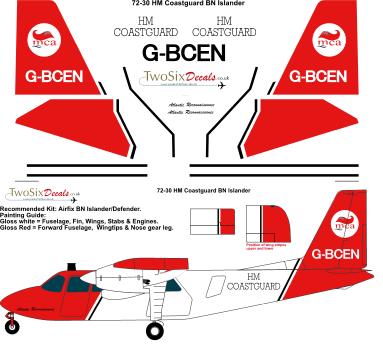 BN-2A Islander (HM Coastguard) 72-30