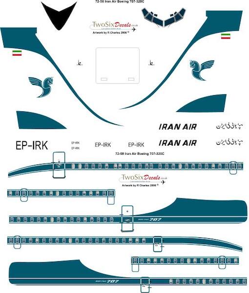 Boeing 707-320C (Iran Air) 72-58