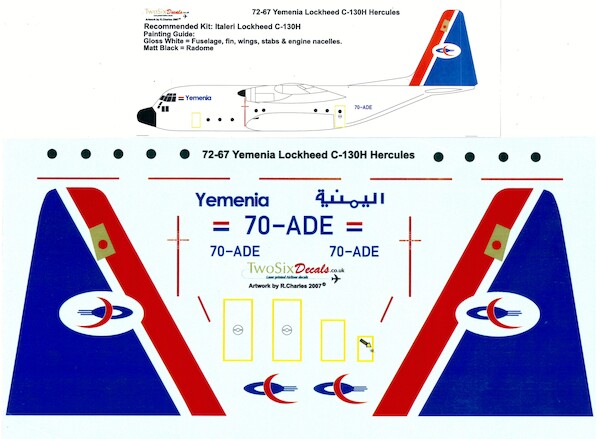 Lockheed C130 Hercules (Yemenia) 72-67