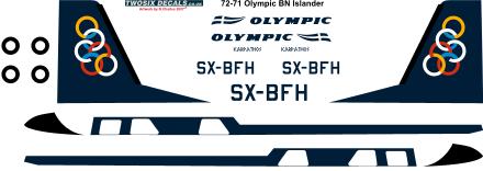 Britten Norman BN2A Islander (Olympic)  72-71