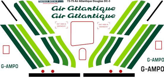 Douglas DC3 (Air Atlantique Green)  72-75