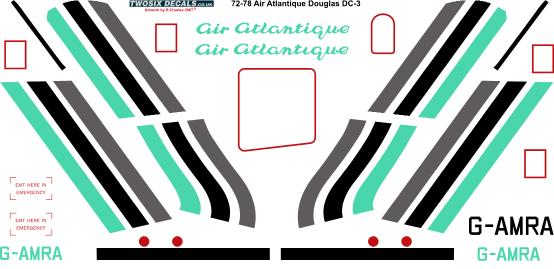 Douglas DC3 (Air Atlantique Green) 72-79