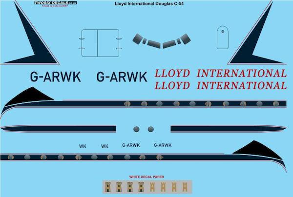 Douglas C54 (Lloyd International)  72-88