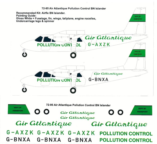 Britten Norman BN2 Islander (Air Atlantic Polution Control)  72-95