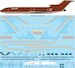 Boeing 727-200 (Braniff Terracotta) BN14411