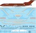 Boeing 727-200 (Braniff Terracotta) BN14411