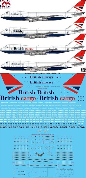 Boeing 747-100/200/400 (British Airways Negus scheme)  STS20009