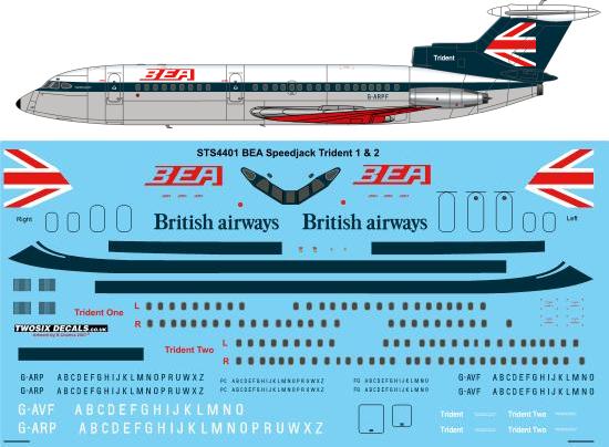 HS121 Trident (BEA Speedjack) sts4401
