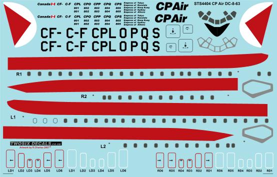 Douglas DC8-63 (CP Air)  sts4404