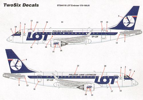 Embraer EMB170-100LR (LOT) sts44118