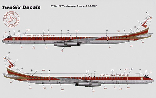 Douglas DC8-63CF (World Airways)  sts44121