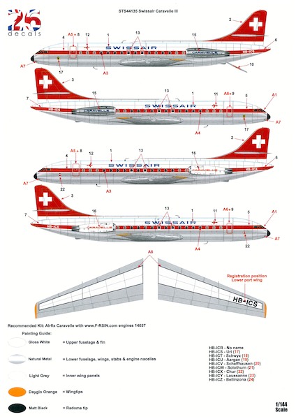 Caravelle III (Swissair)  sts44135