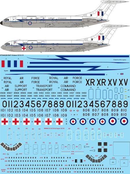 Vickers VC10C-1 (RAF) sts44229