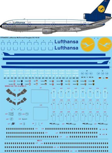 McDonnell Douglas DC10-30 (Lufthansa) sts44250