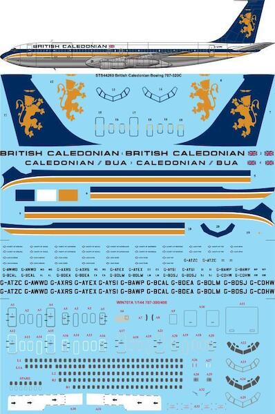 Boeing 707-320C (British Caledonian early)  sts44260