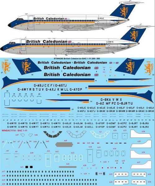 BAC1-11-200/300 (British Caledonian)  sts44262