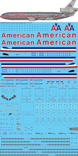 McDonnell Douglas MD11 (American Airlines)  STS44286