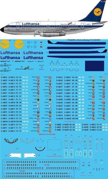Boeing 737-230 (Lufthansa 1970's) STS44290