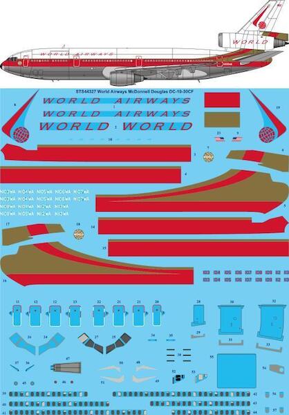 McDonnell Douglas DC-10-30CF (World Airways)  sts44327