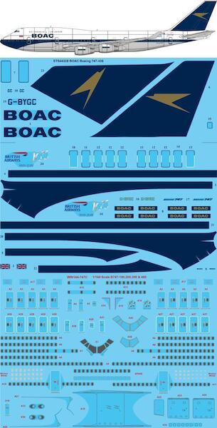 Boeing 747-400 (British Airways - BOAC Retro)  sts44328