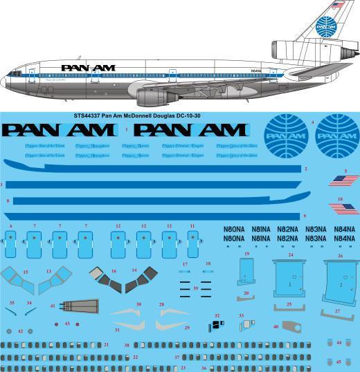 McDonnell Douglas DC-10-30 (Pan Am) sts44337