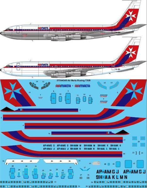 Boeing 720B (Air Malta) sts44340