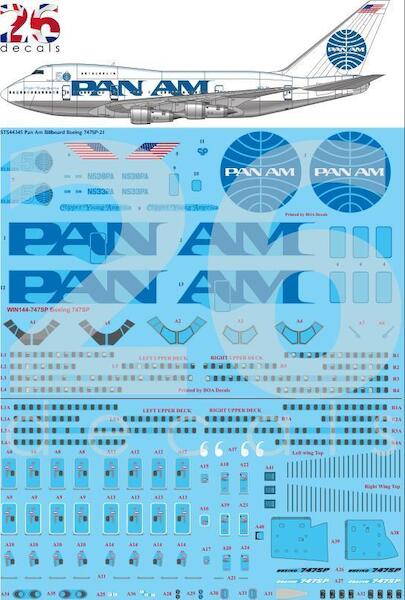 Boeing 747SP-21 (Pan Am - Billboard Scheme)  sts44345