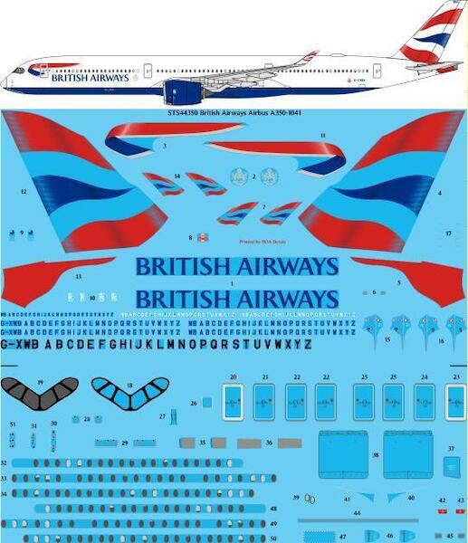 Airbus A350-1041 (British Airways) sts44350