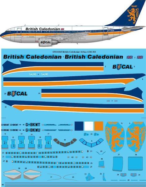 Airbus A310-200 (British Caledonian)  sts44365