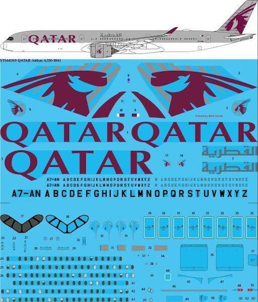 Airbus A350-1041 (Qatar) sts44369
