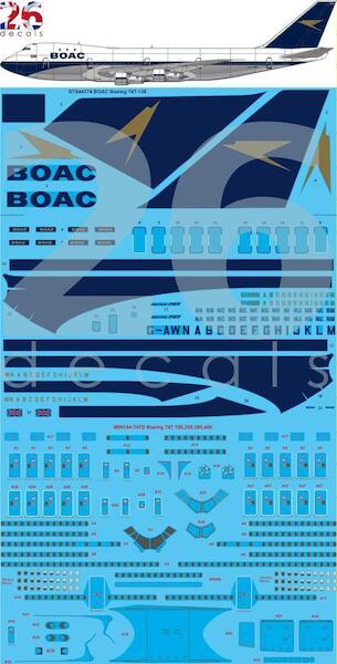 Boeing 747-100 (BOAC)  sts44374