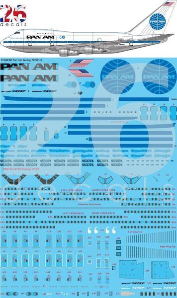 Boeing 747SP-21 (Pan Am - Delivery Scheme)  sts44385