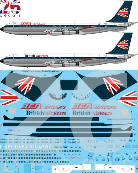 Boeing 707-400 (BEA Airtours) sts44400
