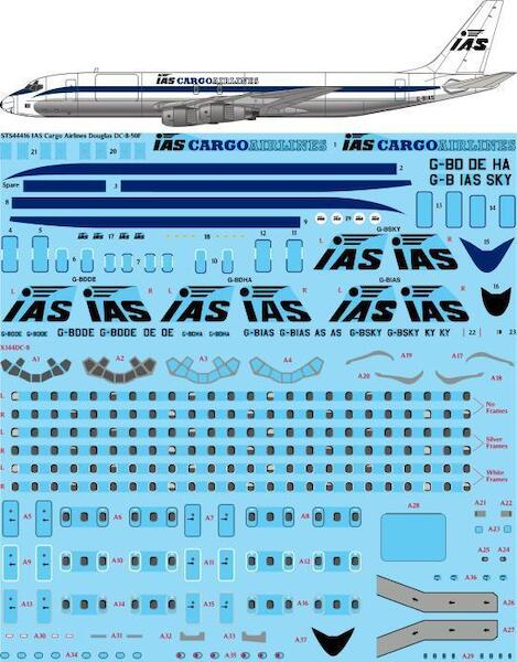 Douglas DC8-50F (IAS cargo Airline) For X Scale sts44416