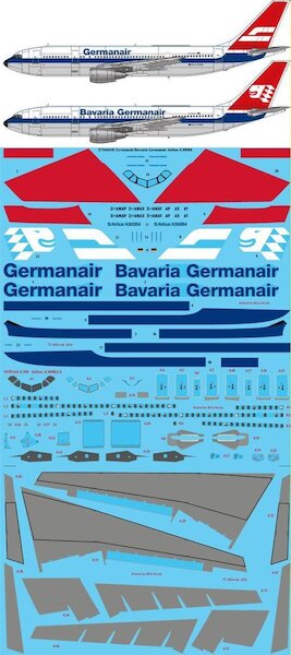 Airbus A300B4 (Germanair/Bavaria)  sts44418