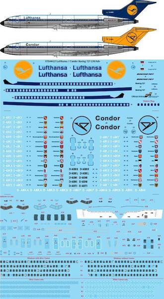 Boeing 727-230/ADV (Lufthansa / Condor) sts44423