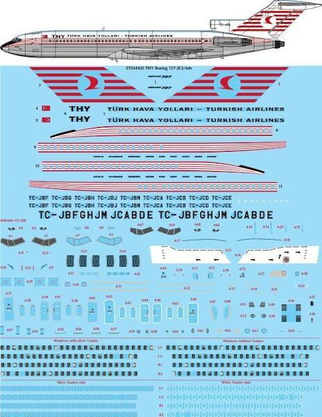 Boeing 727-200 (THY Turk Hava Yollari) sts44424