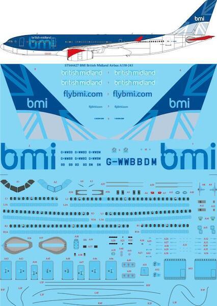 Airbus A330-243 (BMI British Midland) sts44427