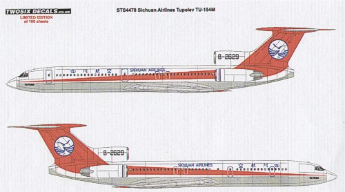 Tupolev Tu154M (Sichuan Airlines) sts4478