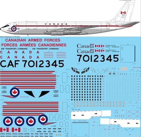 Boeing CC137 (Boeing 707-347C) (Canadian Armed Forces)  sts7211