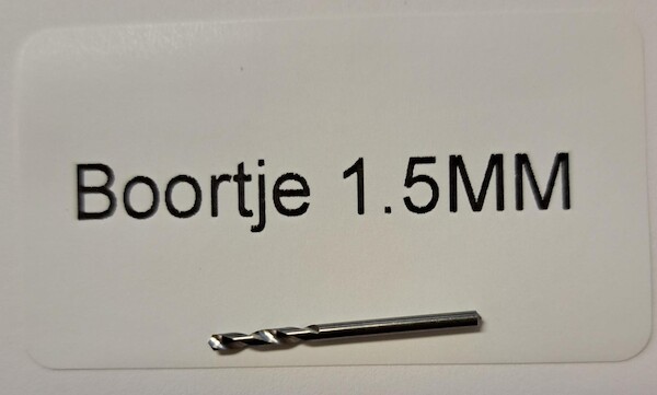 Boortje 1.5MM 611407-1.5