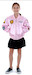Girl's MA-1 Flight Jacket (7-Patch/Pink) 10 years  PINK-10Y