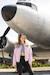 Lady's MA-1 Flight Jacket (7-Patch/Pink)  PINK-LADY MAIN