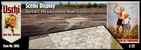 Scenic Display "Soviet Hexagonal Airfield" USCHI3015