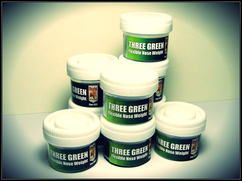 3 green flexible nose weight USCHI4011